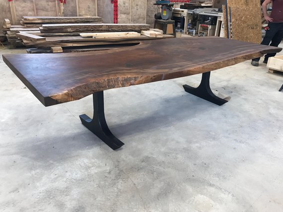Live Edge Reclaimed Wood Kitchen Tables from Woodify