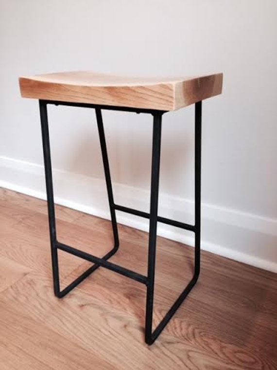 Metal & Wood Bar Stools Powered By WOODIFY