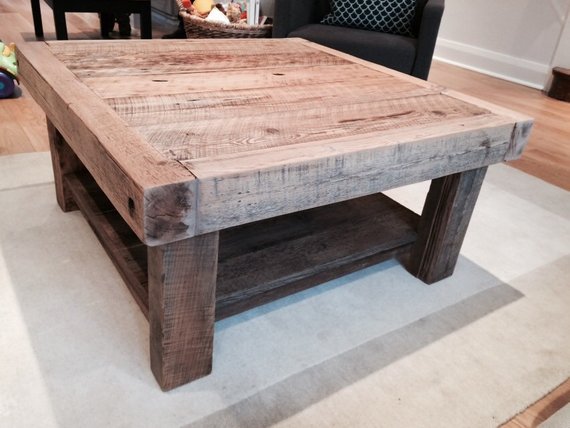 Reclaimed Barnboard Coffee Table Powered By Woodify