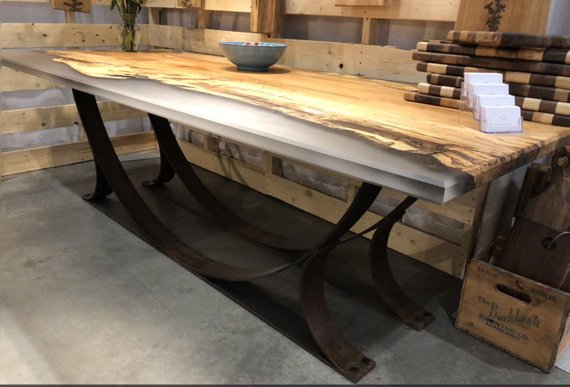 Spalted Maple Epoxy Dining Table
