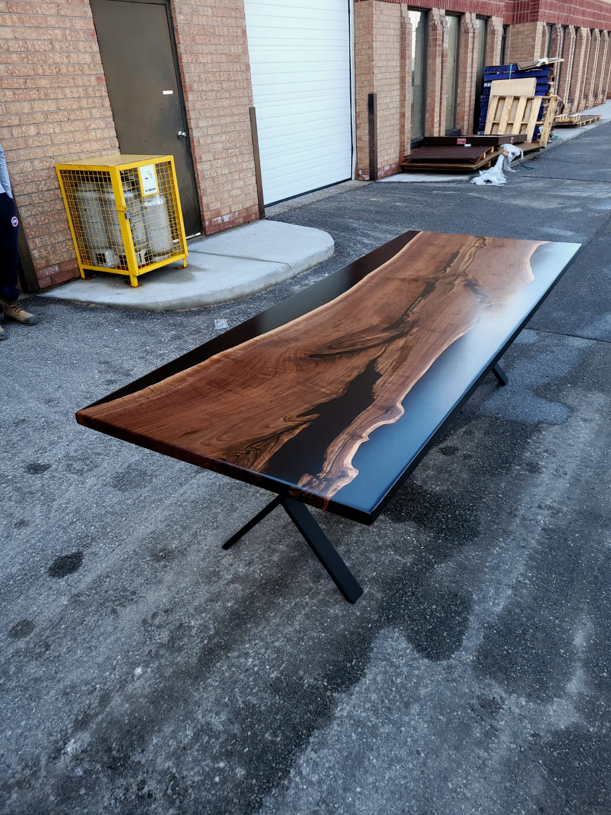 Stunning Custom Epoxy Boardroom Tables - Woodify Canada